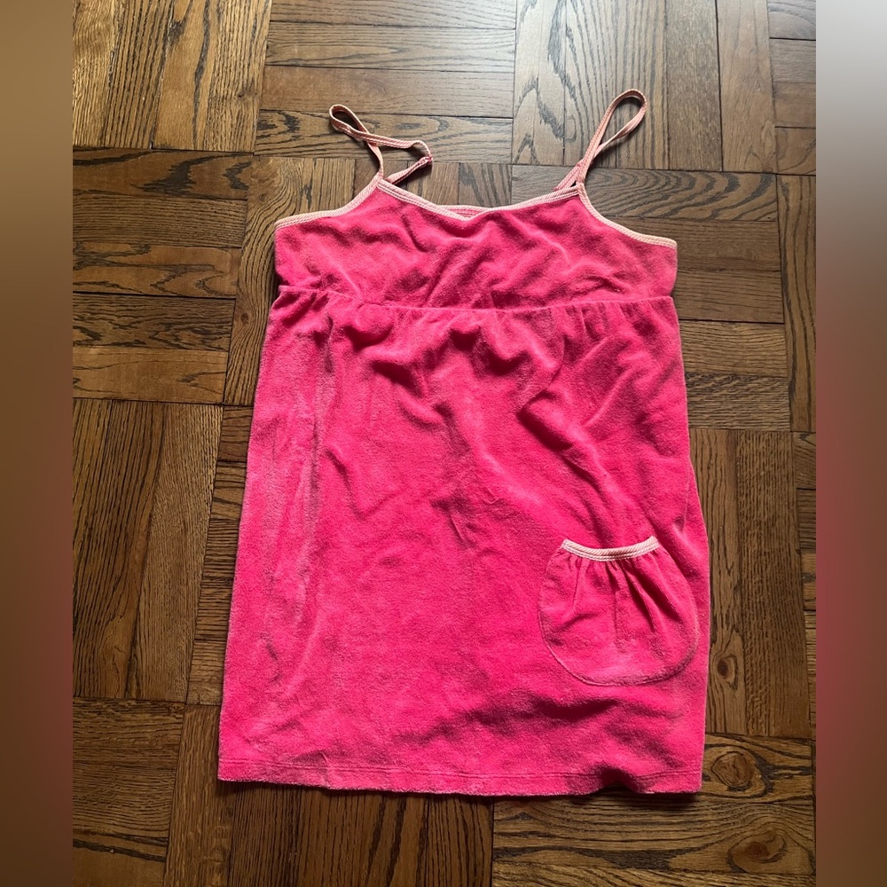 Forever 21 swim cover up. There is a small stain on the back.